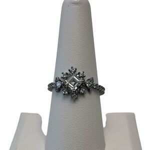 Bomb Party Lumina Ring Size 8 Panoramic Prism - Hematite Plating